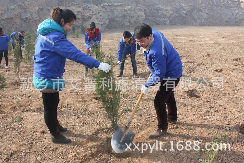 艾普利鳳凰山植樹(shù)，為美麗新鄉(xiāng)添新綠(圖2)